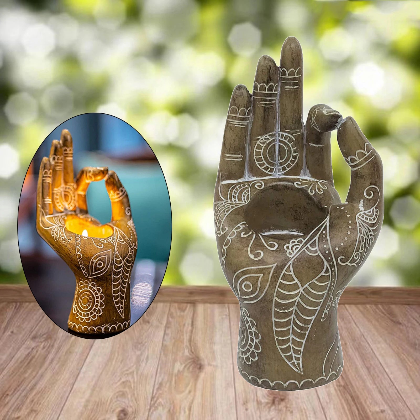 Buddha Candle Holder