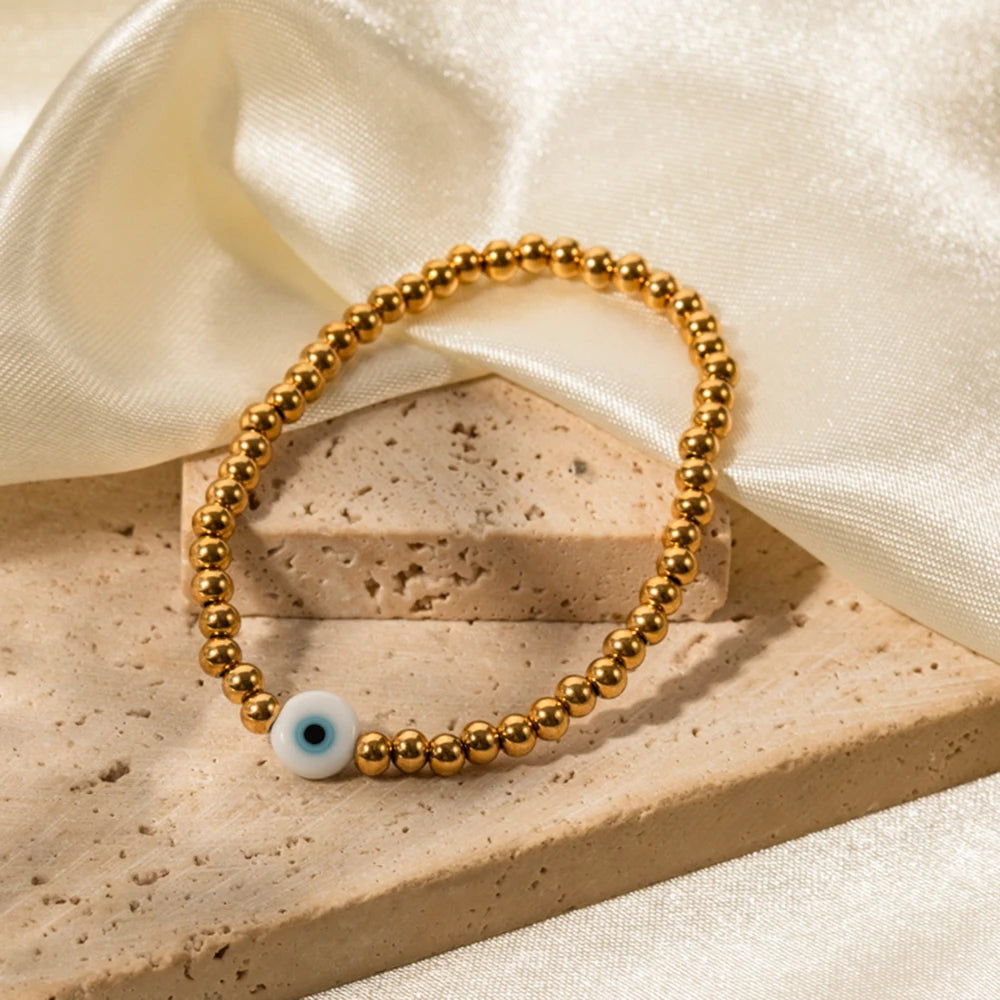 Enchanting Glare Devil Eye Stretch Bracelet