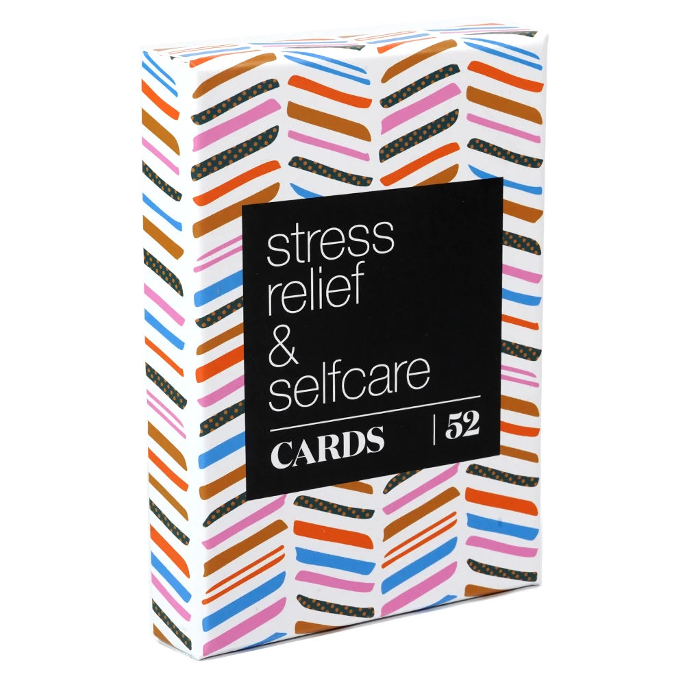 52 Stress Less & Self Care Cards Game