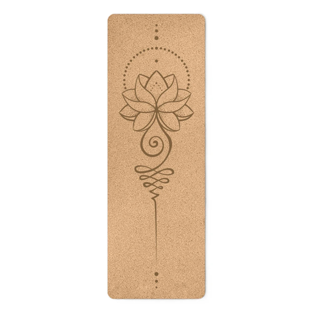 TPE Cork Yoga Mat