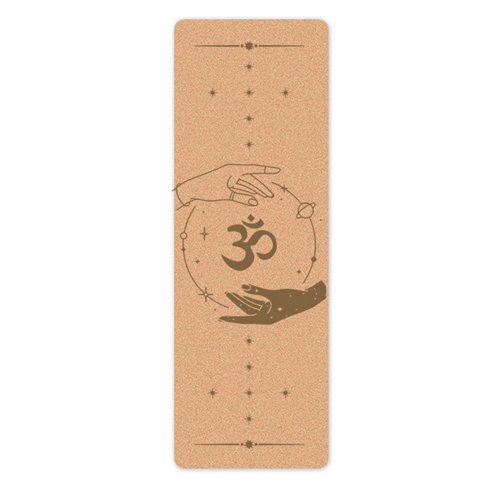 TPE Cork Yoga Mat