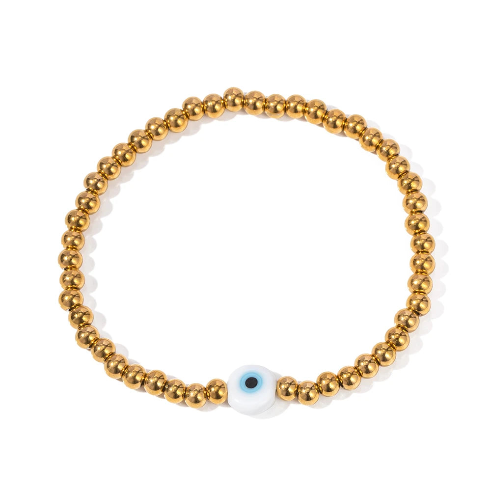 Enchanting Glare Devil Eye Stretch Bracelet