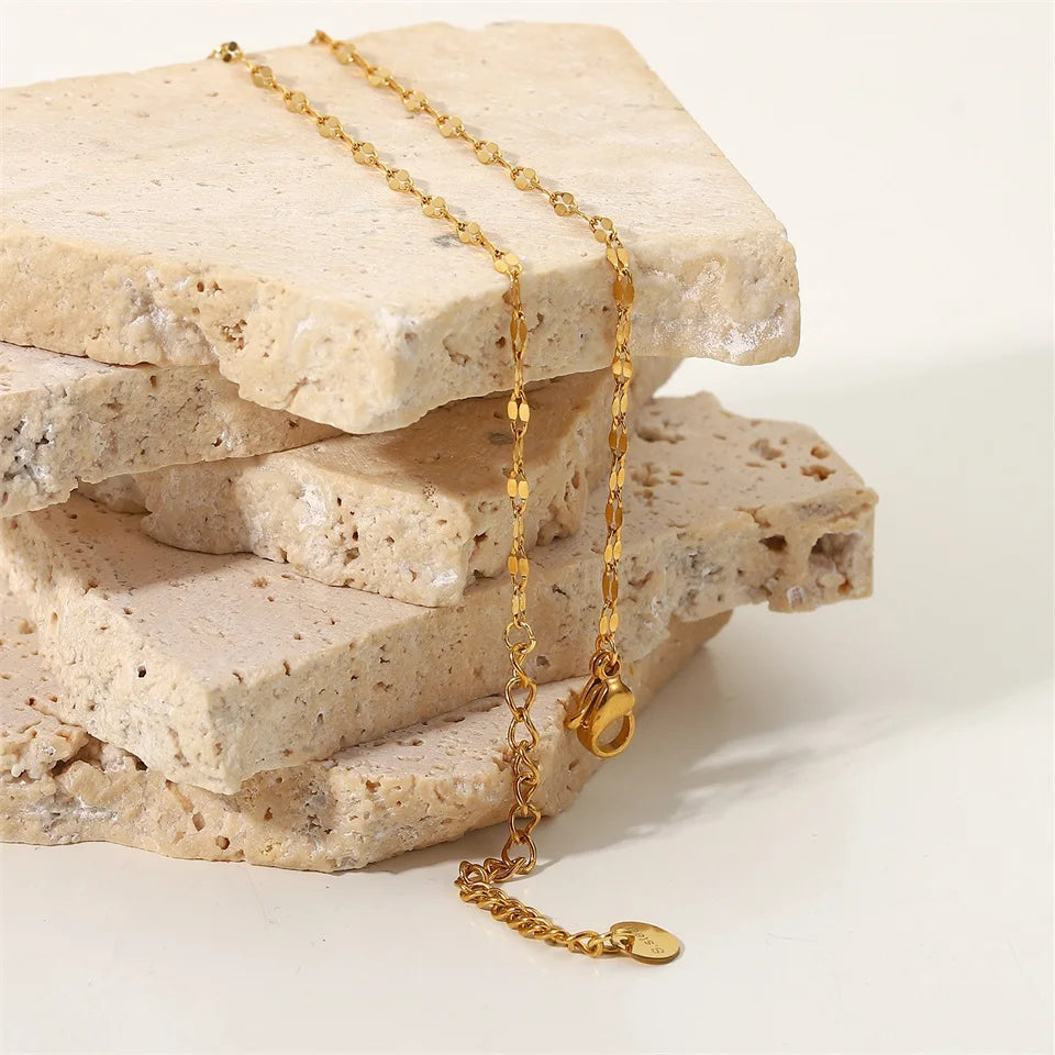 Sunlit Natural Stone Necklace