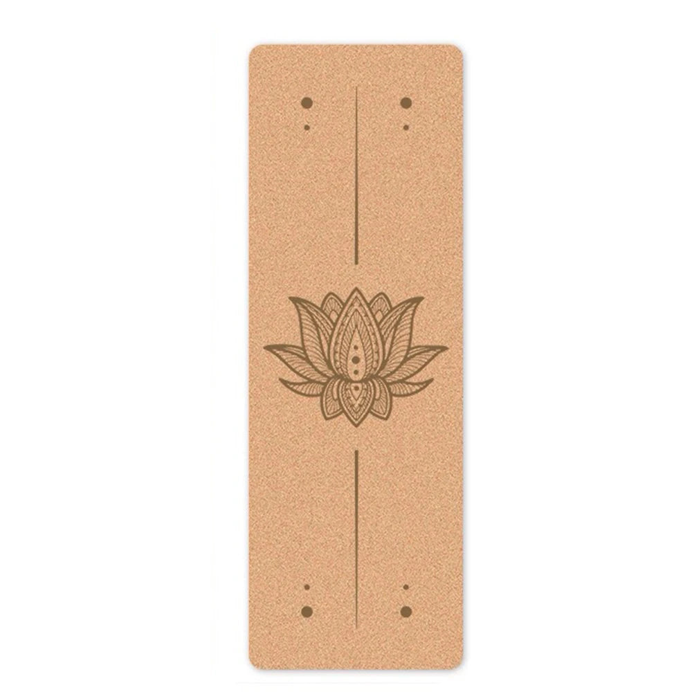 TPE Cork Yoga Mat