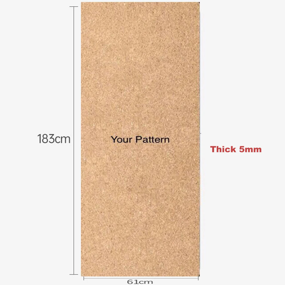 TPE Cork Yoga Mat