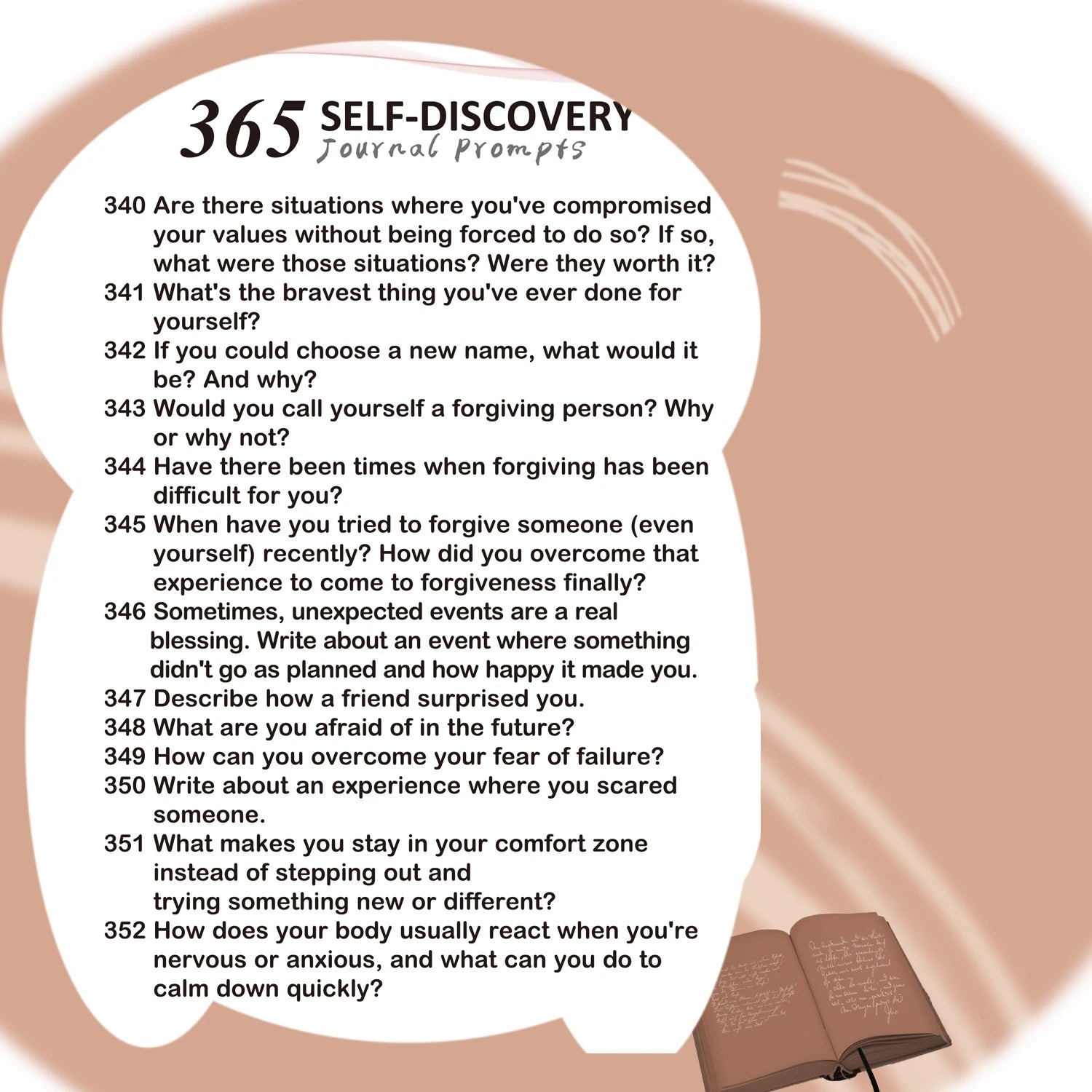 365 Self-Discovery Prompts Journal