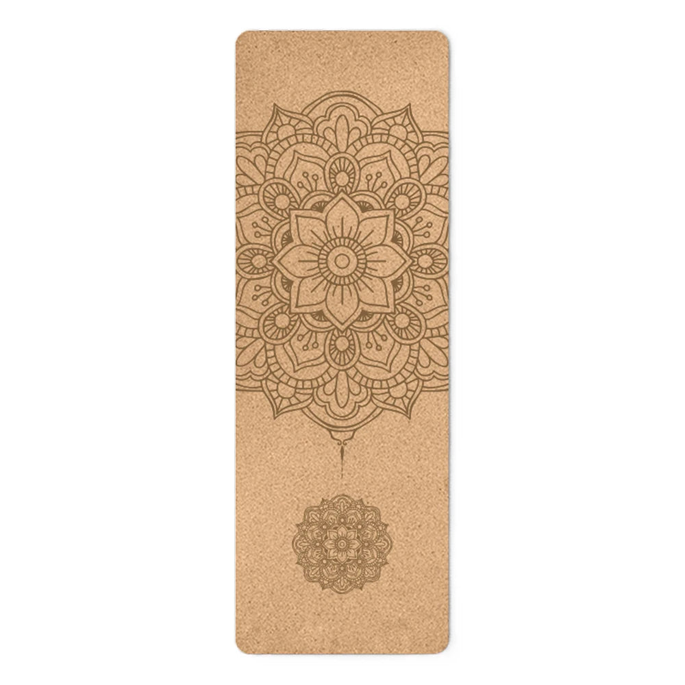 TPE Cork Yoga Mat
