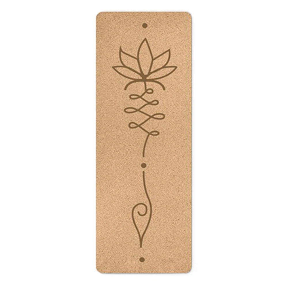 TPE Cork Yoga Mat