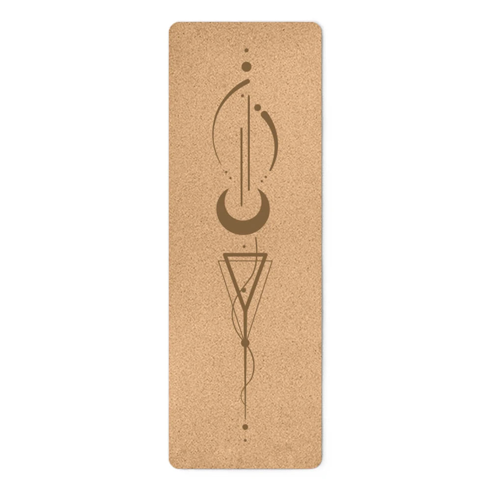 TPE Cork Yoga Mat