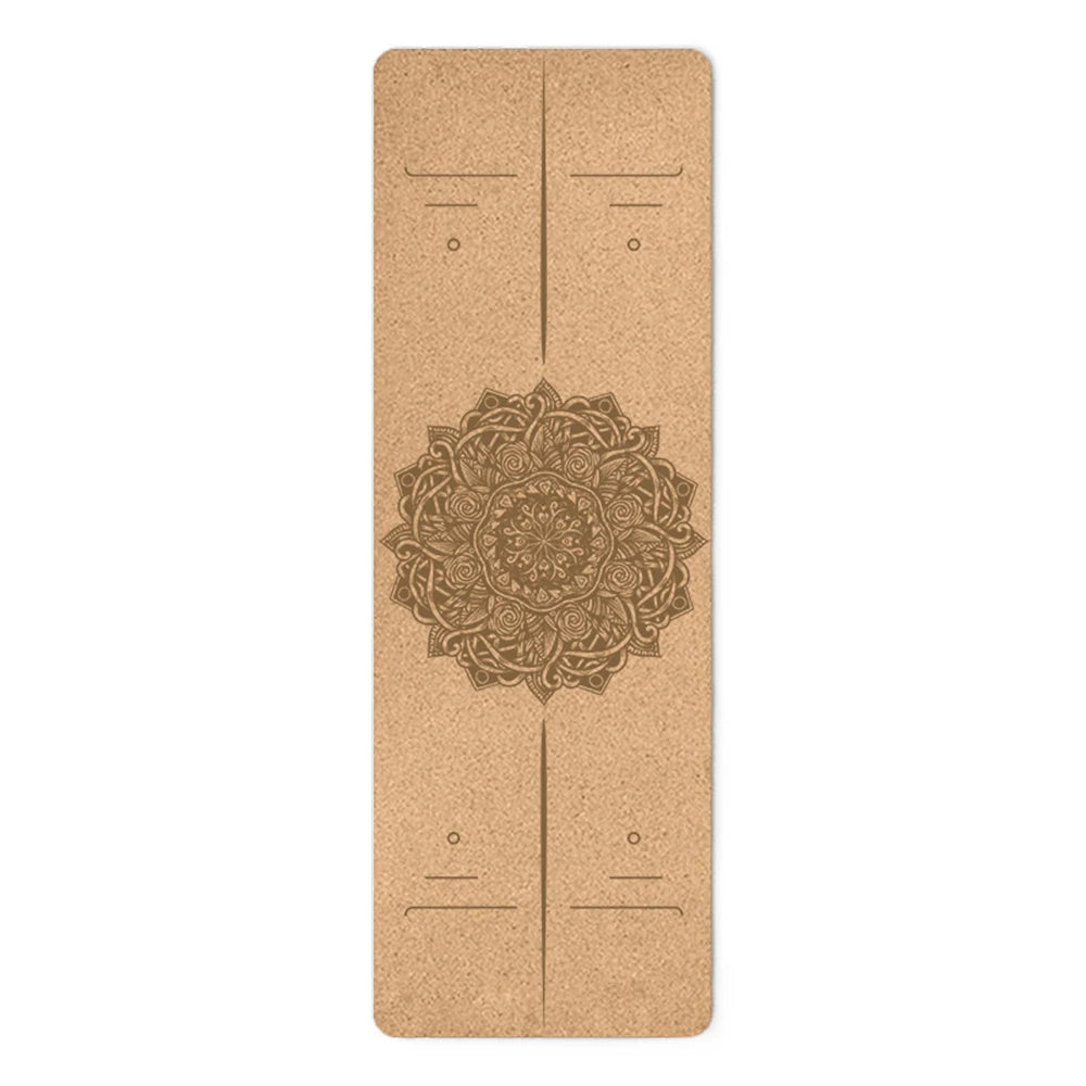 TPE Cork Yoga Mat