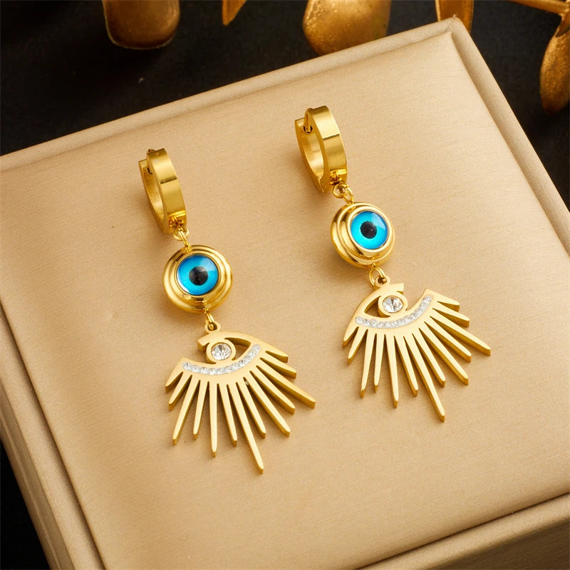 Vintage Devil Eyes Earrings