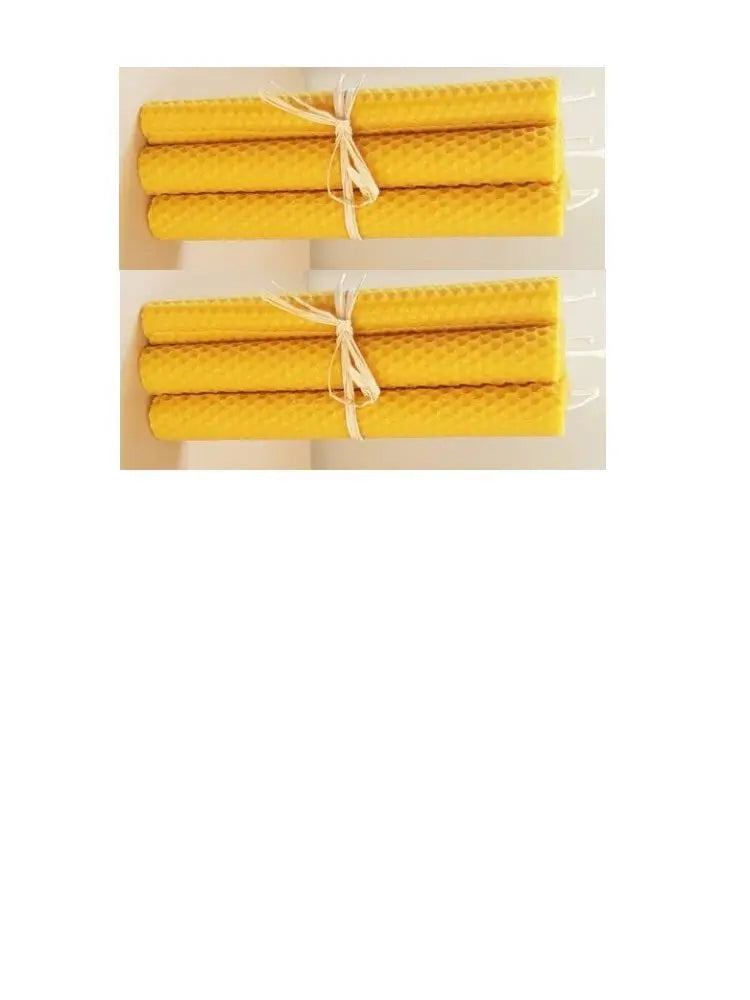 Hand-Made Honey Wax Candles